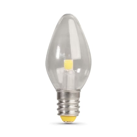 Feit Electric Feit C7 E12 (Candelabra) LED Bulb Daylight 7 Watt Equivalence 4 pk BP7C7/850/LED/4